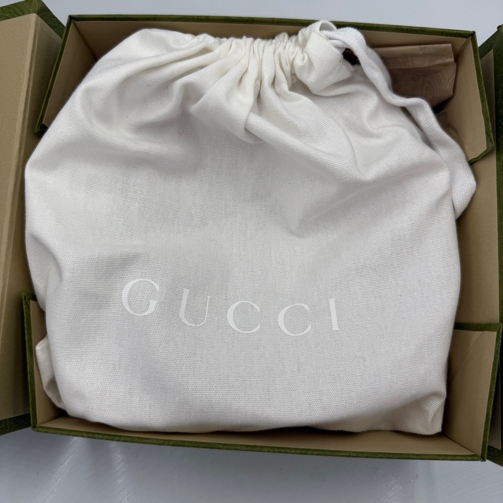 Gucci Pink GG Marmont Leather Belt 85/34 Gold Double G Buckle Embossed Logo - Picture 5 of 14
